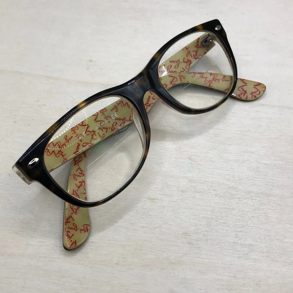 Ray Ban RB 5184 52 18 145 WAYFARER Glasses Tortoise FRAMES ONLY Logo on Inside.